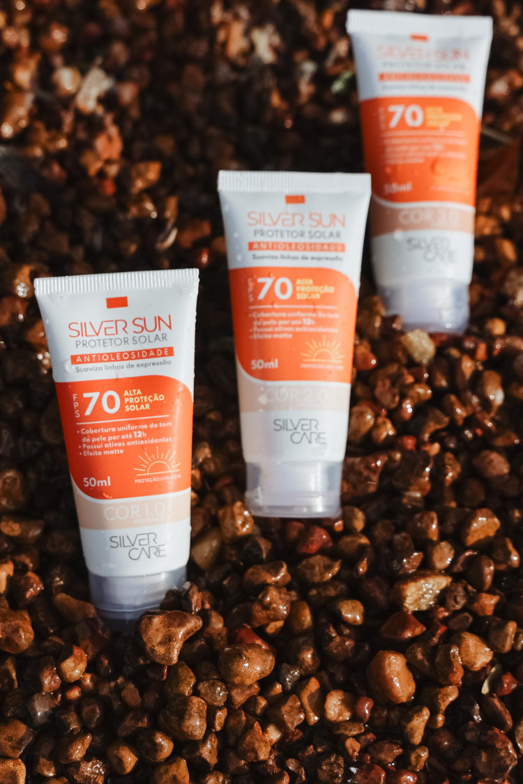 SILVER SUN PROTETOR SOLAR FACIAL FPS70 50ML