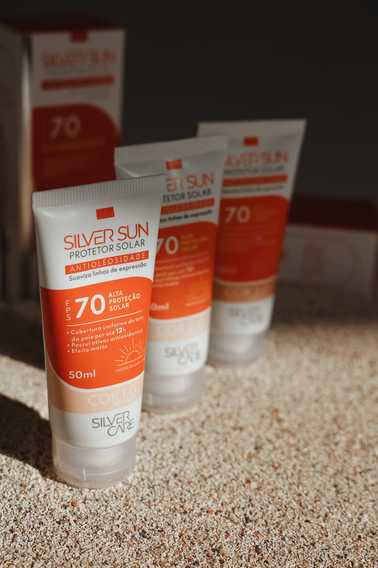 SILVER SUN PROTETOR SOLAR FACIAL FPS70 50ML