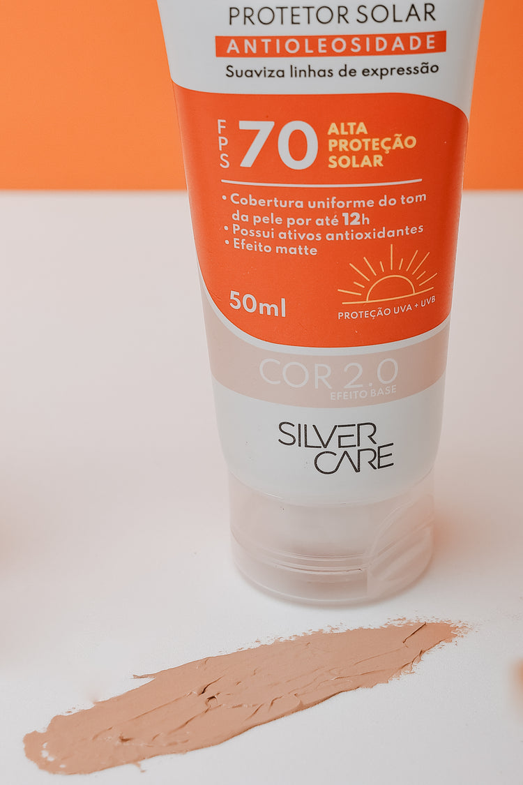SILVER SUN PROTETOR SOLAR FACIAL FPS70 50ML