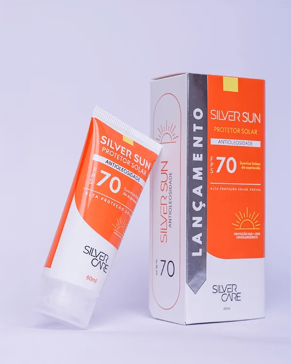 SILVER SUN PROTETOR SOLAR FACIAL FPS70 50ML