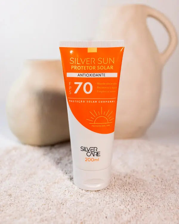 SILVER SUN PROTETOR SOLAR CORPORAL FPS 70 200ML