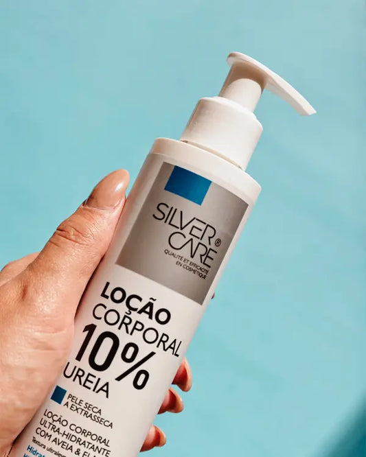 LOÇÃO CORPORAL 10% UREIA AVEIA E ELASTINA SILVER CARE