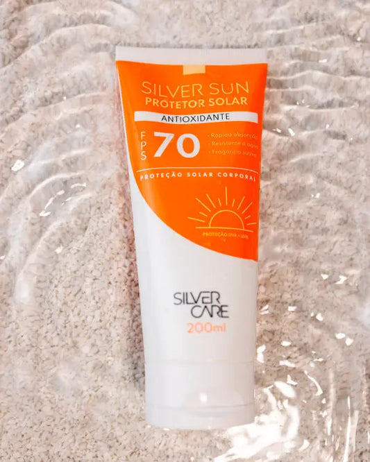 SILVER SUN PROTETOR SOLAR CORPORAL FPS 70 200ML